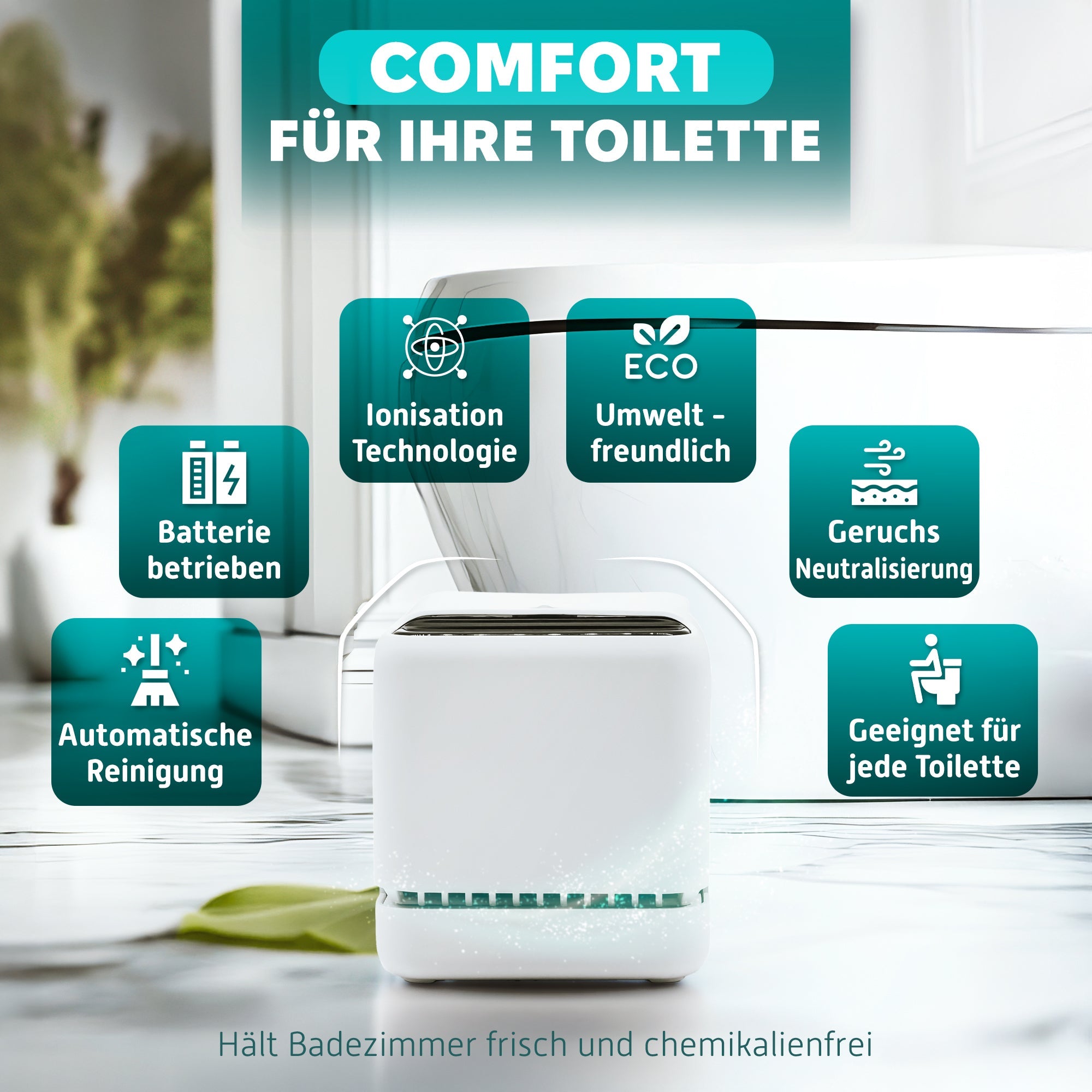 AirCube 3.0 - Air & Toilet Cleaner