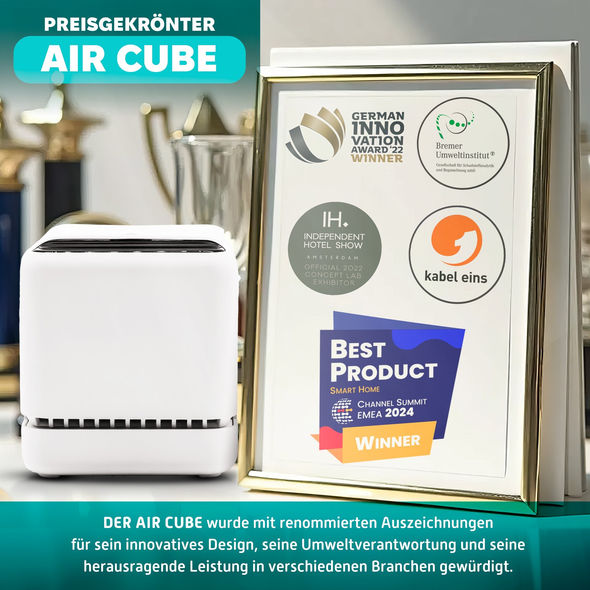 AirCube 3.0 - Air & Toilet Cleaner